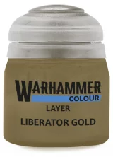 Warhammer Colour Layer Paint (Liberator Gold) - krycí barva, zlatá