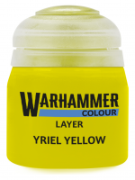 Warhammer Colour Layer Paint (Yriel Yellow) - krycí barva žlutá