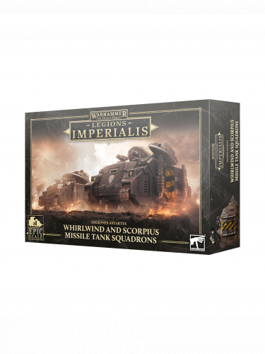 Warhammer: Horus Heresy - Legiones Astartes - Whirlwind and Scorpius Missile Tank Squadrons (8 figurky)