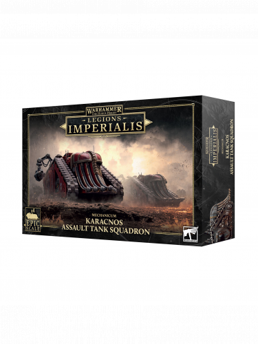 Warhammer: Horus Heresy - Legions Imperialis - Karacnos Assault Tank Squadron (4 figurky)