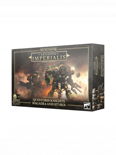 Warhammer: Horus Heresy - Legions Imperialis - Questoris Knights Magaera and Styrix (4 figurky)