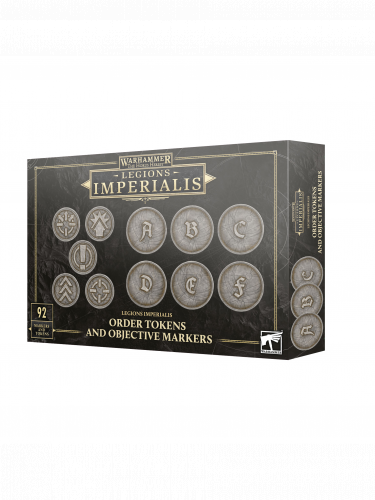 Warhammer: The Horus Heresy - Legions Imperialis: Order Tokens and Objective Markers (92ks)