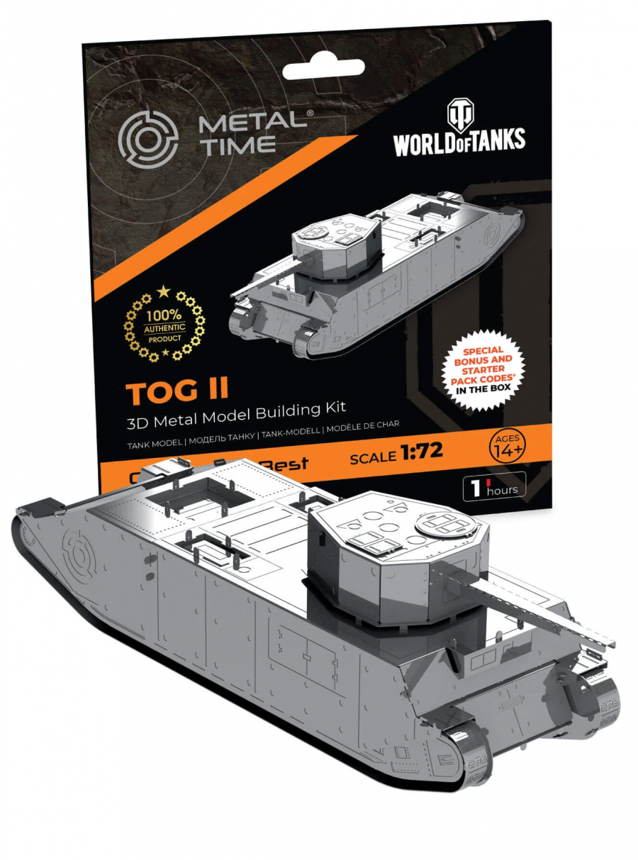 Metal Time Stavebnice World of Tanks - TOG2 (kovová)