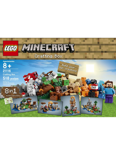 LEGO Minecraft Crafting Box