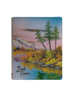 Album na karty Ultra PRO - Bob Ross: Mighty Mountain lake 9-Pocket PRO-Binder (360 karet)