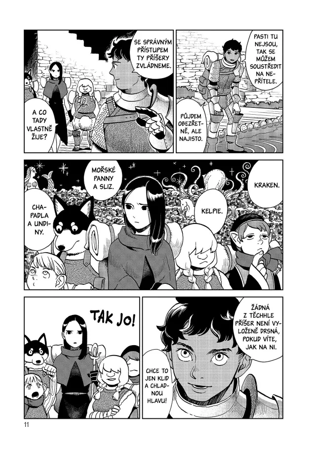 Manga Delicious in Dungeon - Chuť podzemí 3 - Komiks