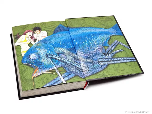 Manga Junji Ito - Gyo (2-in-1 Deluxe Edition) - Kniha