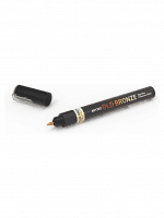 Barvicí fix AK - Old bronze metallic liquid marker (starý bronz)