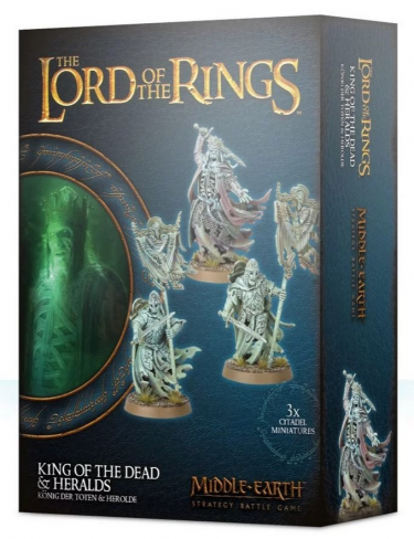 Desková hra The Lord of The Rings - King of the Dead & Heralds (figurky)