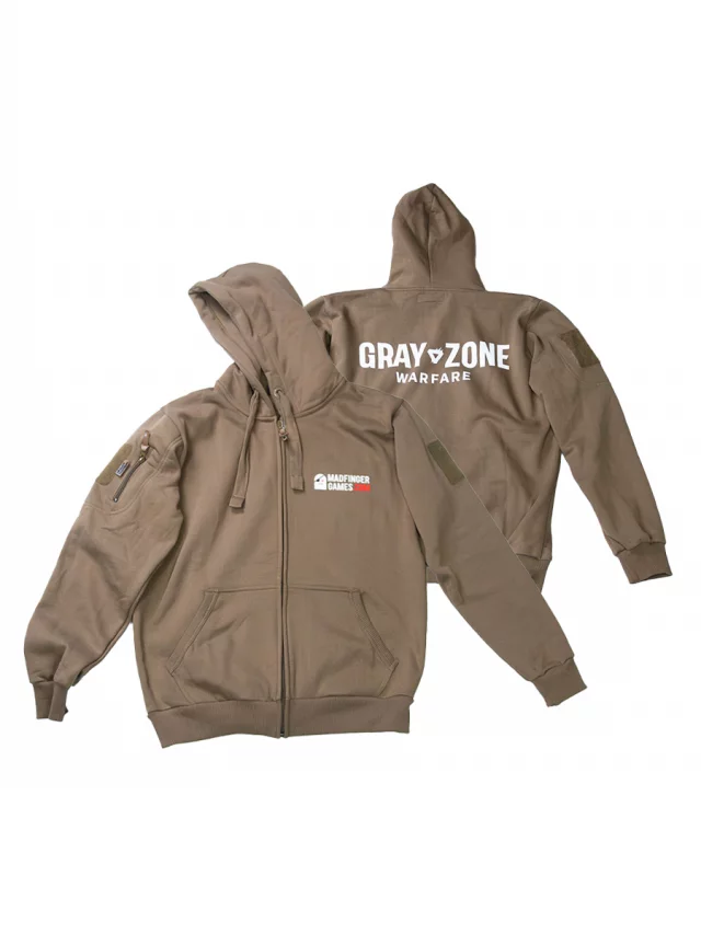 Mikina Gray Zone Warfare - Logo (se zipem)