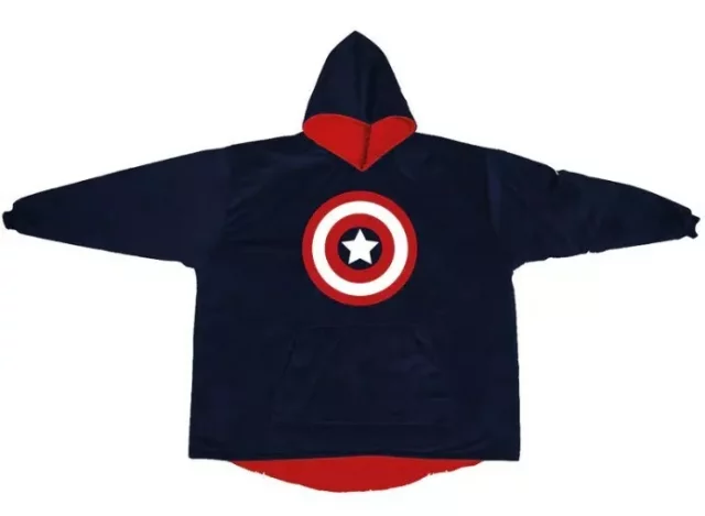 Mikina Marvel - Captain America Shield (plédová, univerzální velikost)