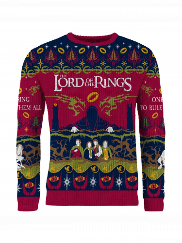 Vánoční svetr Lord Of The Rings - One Sweater To Rule Them All