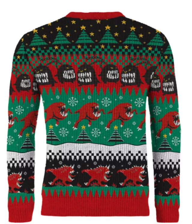 Vánoční svetr Warhammer 40,000 - Squig Christmas Jumper