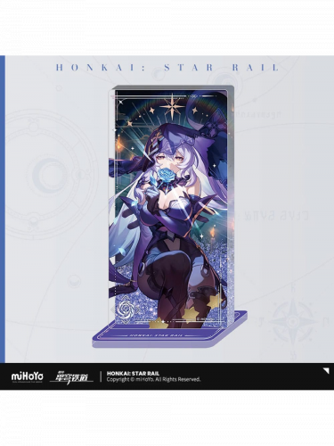 Akrylový stojánek Honkai: Star Rail - Black Swan (MiHoYo) (Glitter Effect)
