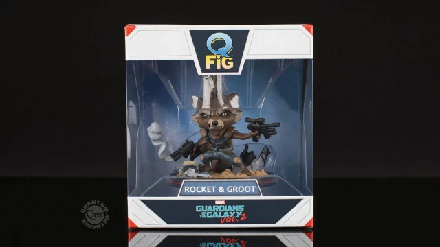 Figurka Guardians of the Galaxy - Rocket & Groot (Q-Fig, 14 cm)