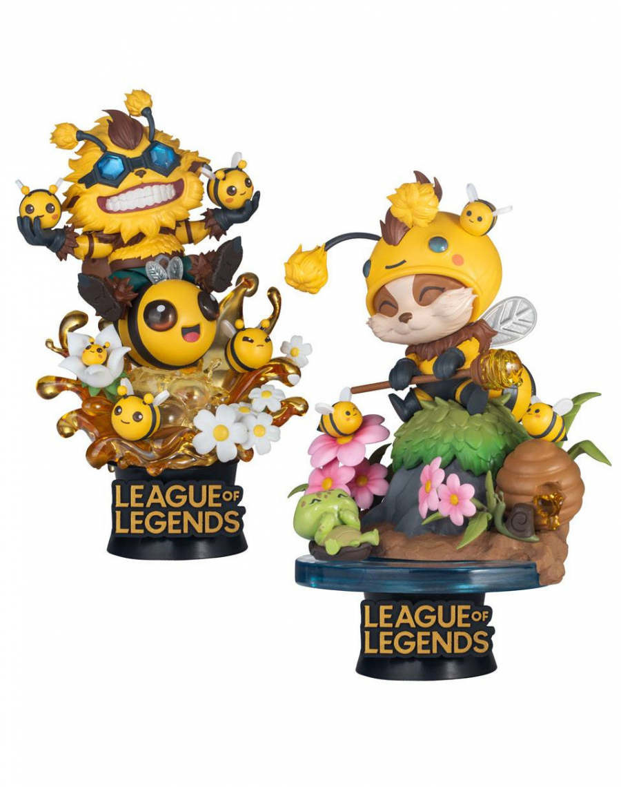 Heo GmbH Figurka League of Legends - Beemo & BZZZiggs Diorama (D-Stage)