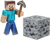 Figurka Minecraft Overworld - Steve s krumpáčem