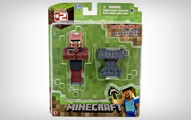 Figurka Minecraft Overworld - Villager tmavý