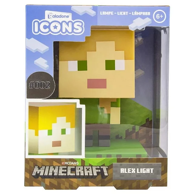 Minecraft 3D Icon Light Alex