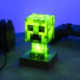 Lampička Minecraft - Creeper Icon Light