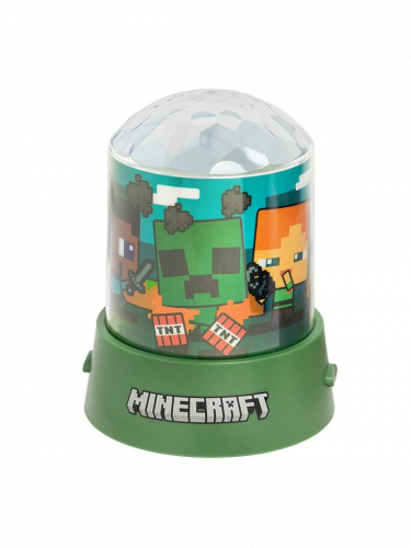 Lampička Minecraft - Party Projection Light