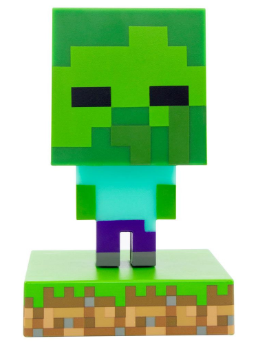 Lampička Minecraft - Zombie