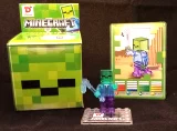 Mini figurka Minecraft zombie s kopáčem