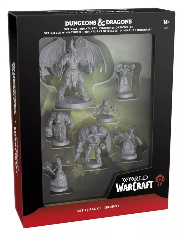 Sada figurek Dungeons & Dragons x World of Warcraft (set 1) - Miniatury