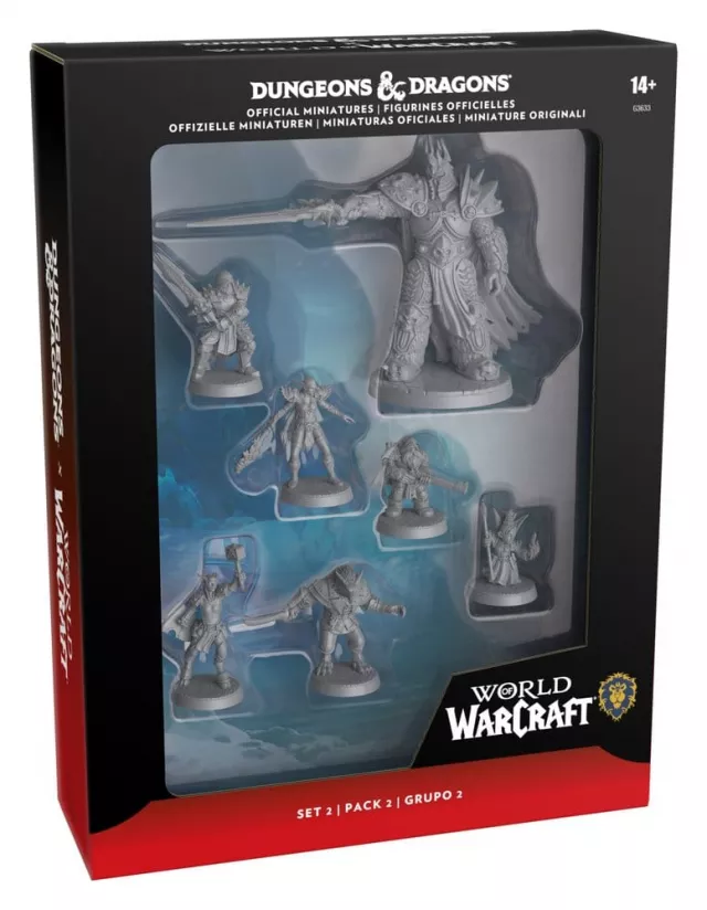 Sada figurek Dungeons & Dragons x World of Warcraft (set 2) - Miniatury