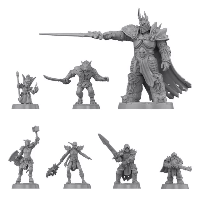 Sada figurek Dungeons & Dragons x World of Warcraft (set 2) - Figurka