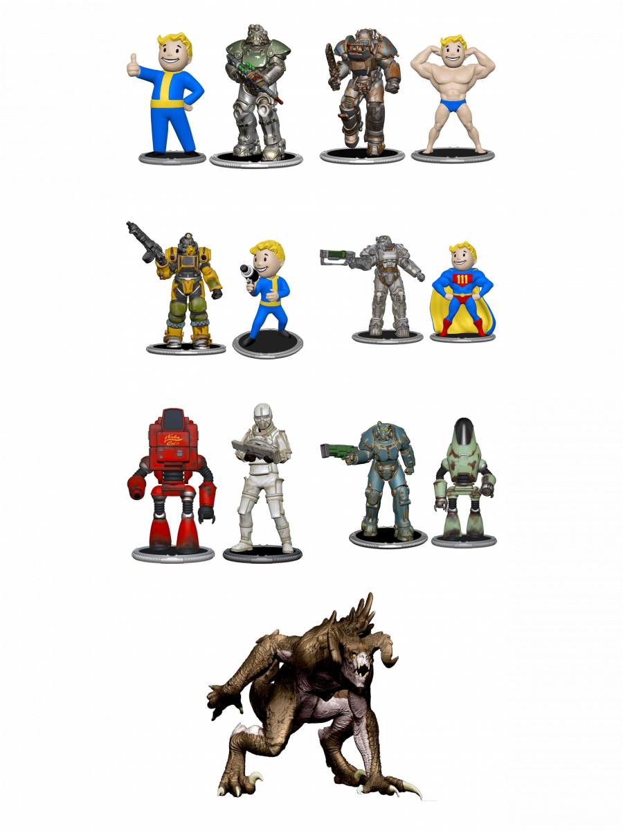 Heo GmbH Výhodný set Fallout - Collectible Mini Figures Set A - F (Syndicate Collectibles)