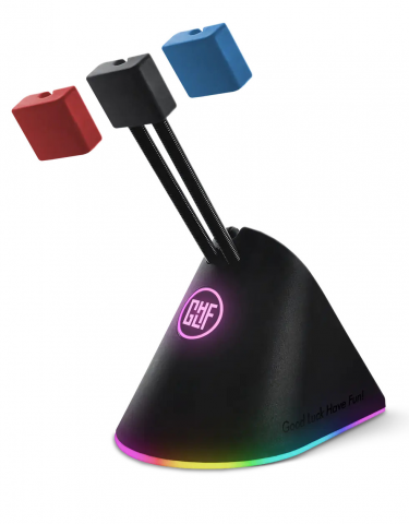 Držák na kabel myši GLHF - Citadel Mouse Bungee (RGB podsvícení) (PC)