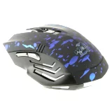 Herní bezdrátová myš Weyes 6D 1600 dpi- modrá