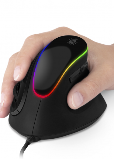 Herní myš Connect IT Game for Health (ergonomická vertikální) (PC)
