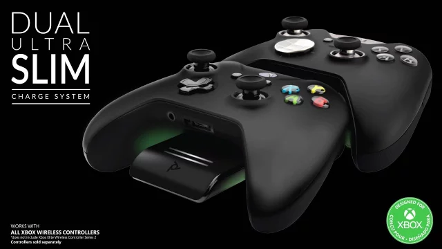 PDP Gaming Dual Ultra Slim Charge System for Xbox