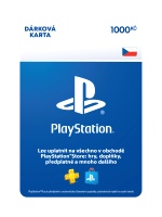 PlayStation Store – Dárková karta - 1000 Kč (PS DIGITAL)