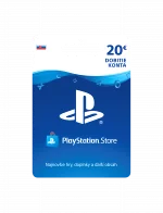 PlayStation Store – Dárková karta 20€ [pro SK účty] (PS5)