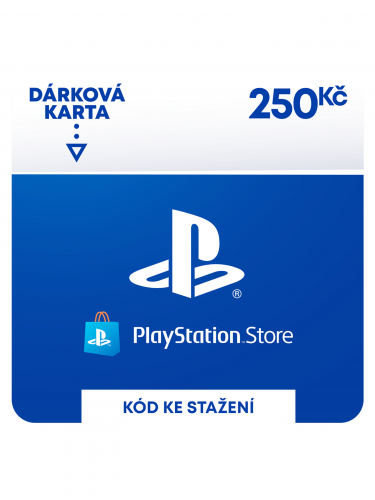 PlayStation Store – Dárková karta - 250 Kč (PS DIGITAL) (PS4)
