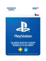PlayStation Store – Dárková karta - 500 Kč (PS DIGITAL)