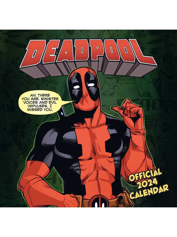 Kalendář Deadpool 2024 Xzone.cz