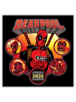 Kalendář Deadpool 2026