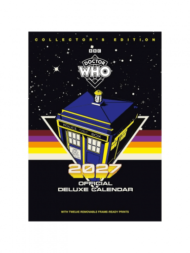 Kalendář Doctor Who Classic Deluxe 2027 (A3)
