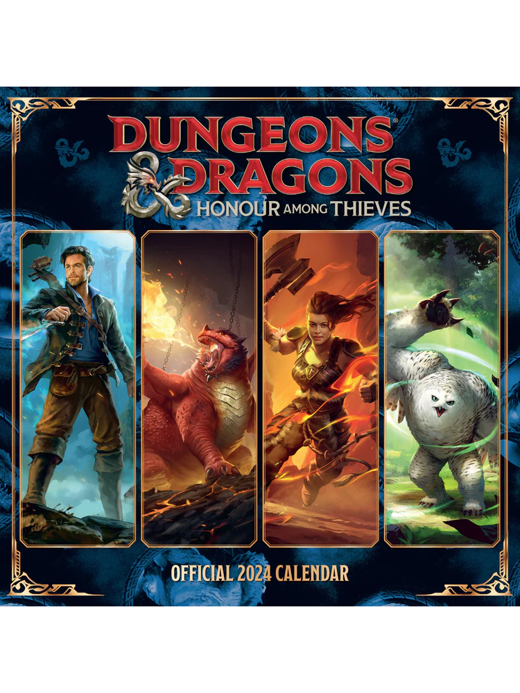 Danilo Kalendář Dungeons & Dragons 2024