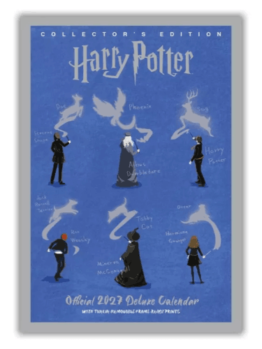 Kalendář Harry Potter Deluxe 2027 (A3)