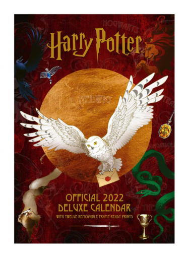 Kalendář Harry Potter Deluxe Edition 2022 (plakátový)