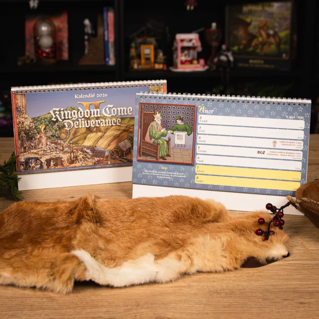 Kalendář Kingdom Come: Deliverance II 2026 (stolní) CZ