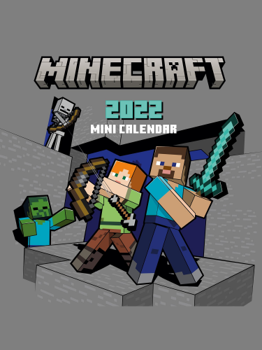 Kalendář Minecraft 2022 - Mini