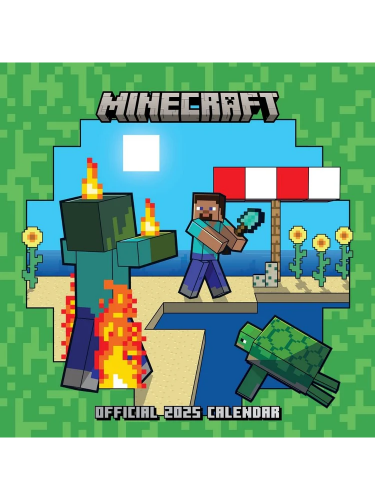 Kalendář Minecraft 2025