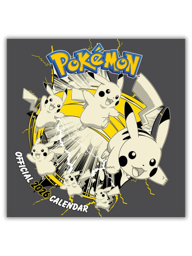 Kalendář Pokémon 2026