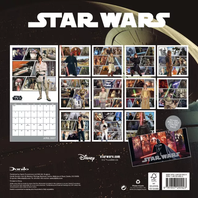 Kalendář Star Wars Classic 2027